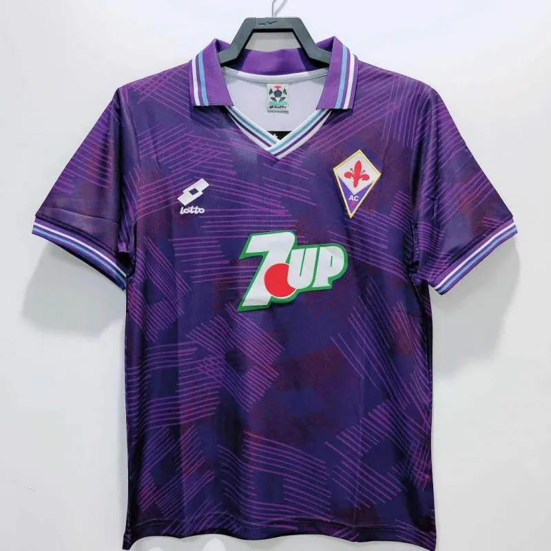 1992/1993 Retro Fiorentina Home Soccer Jersey  — main view