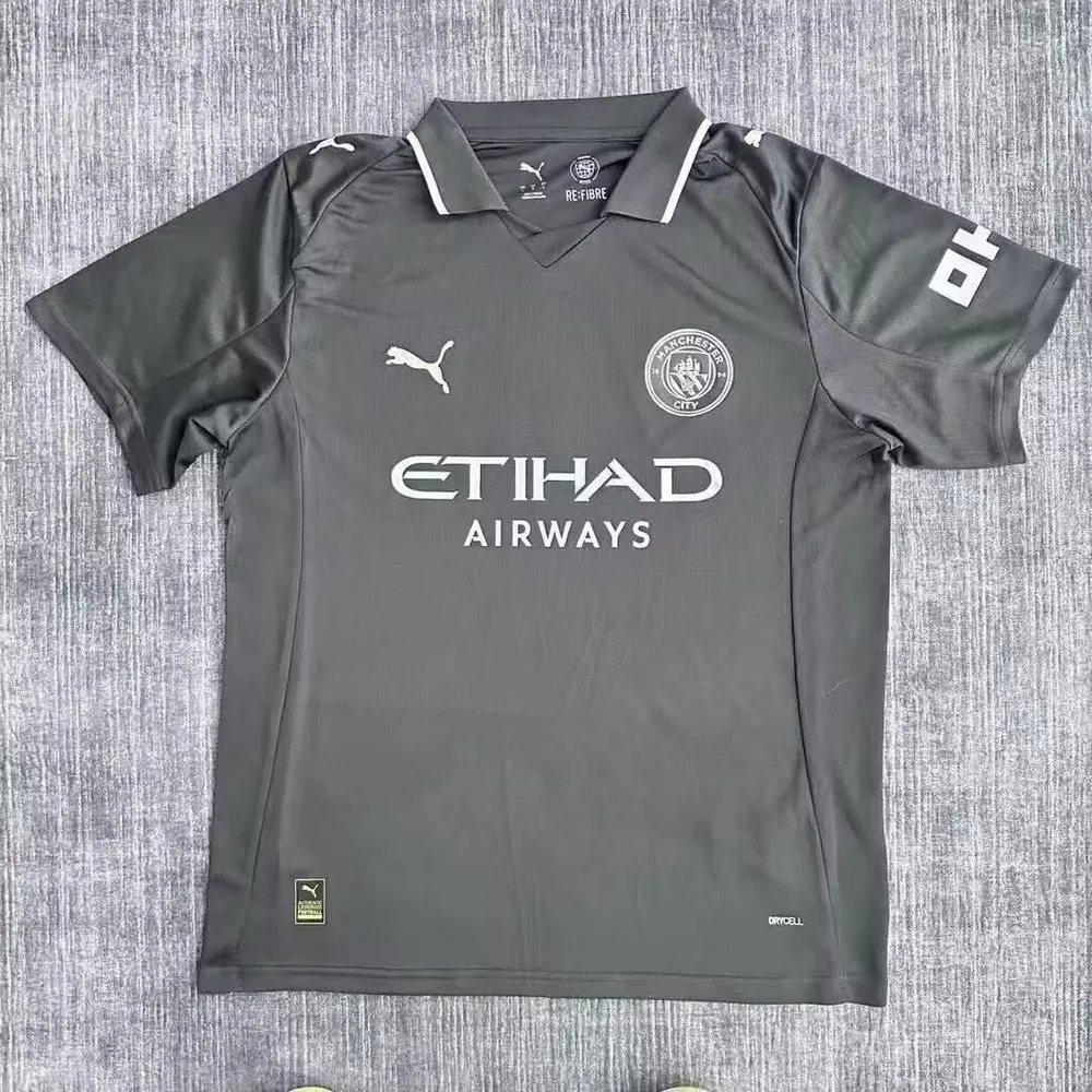 2025/2026 Manchester City Special Edition Grey Football Jersey  — main view