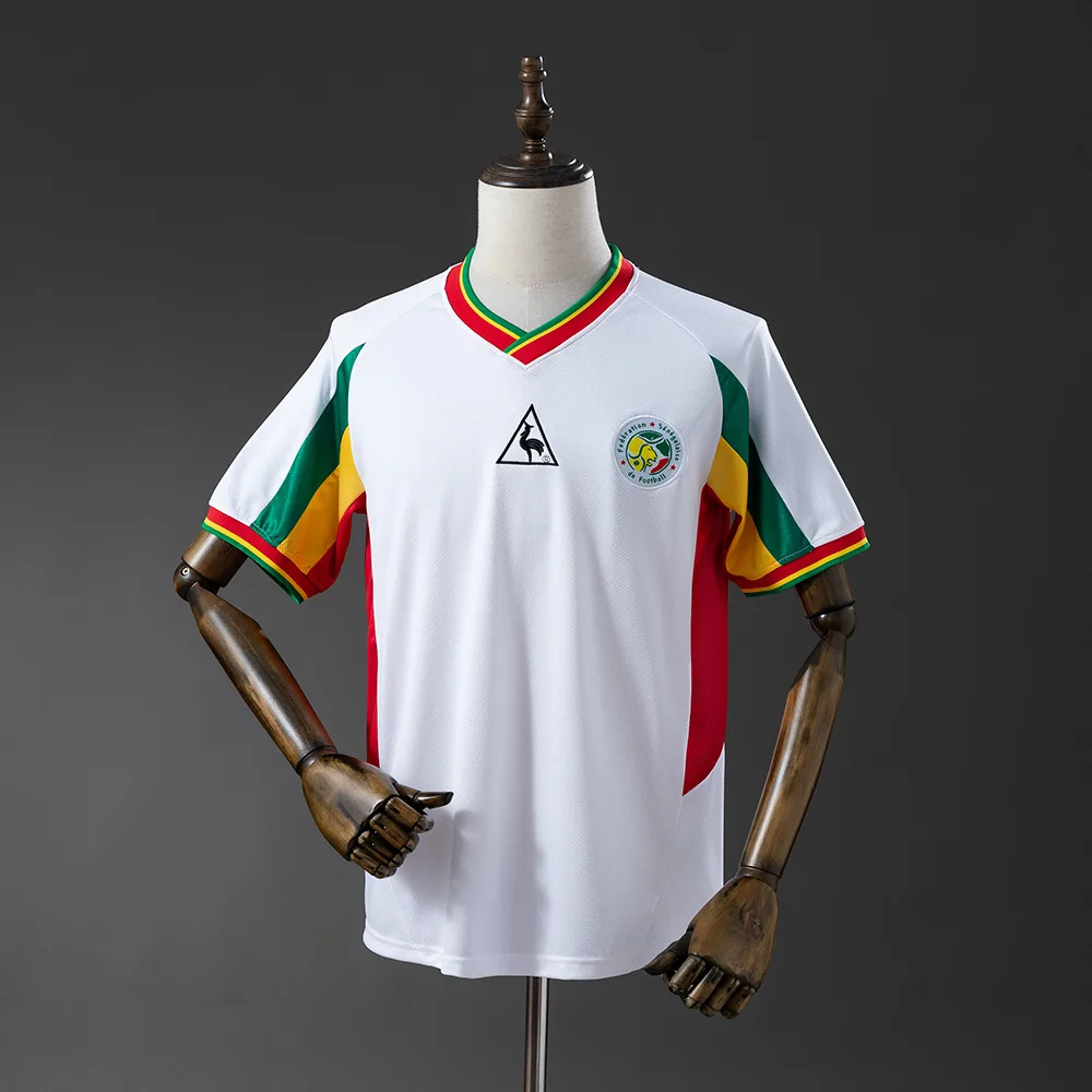 2002 Retro Senegal Heimtrikot AAA Fan-Qualität — main view