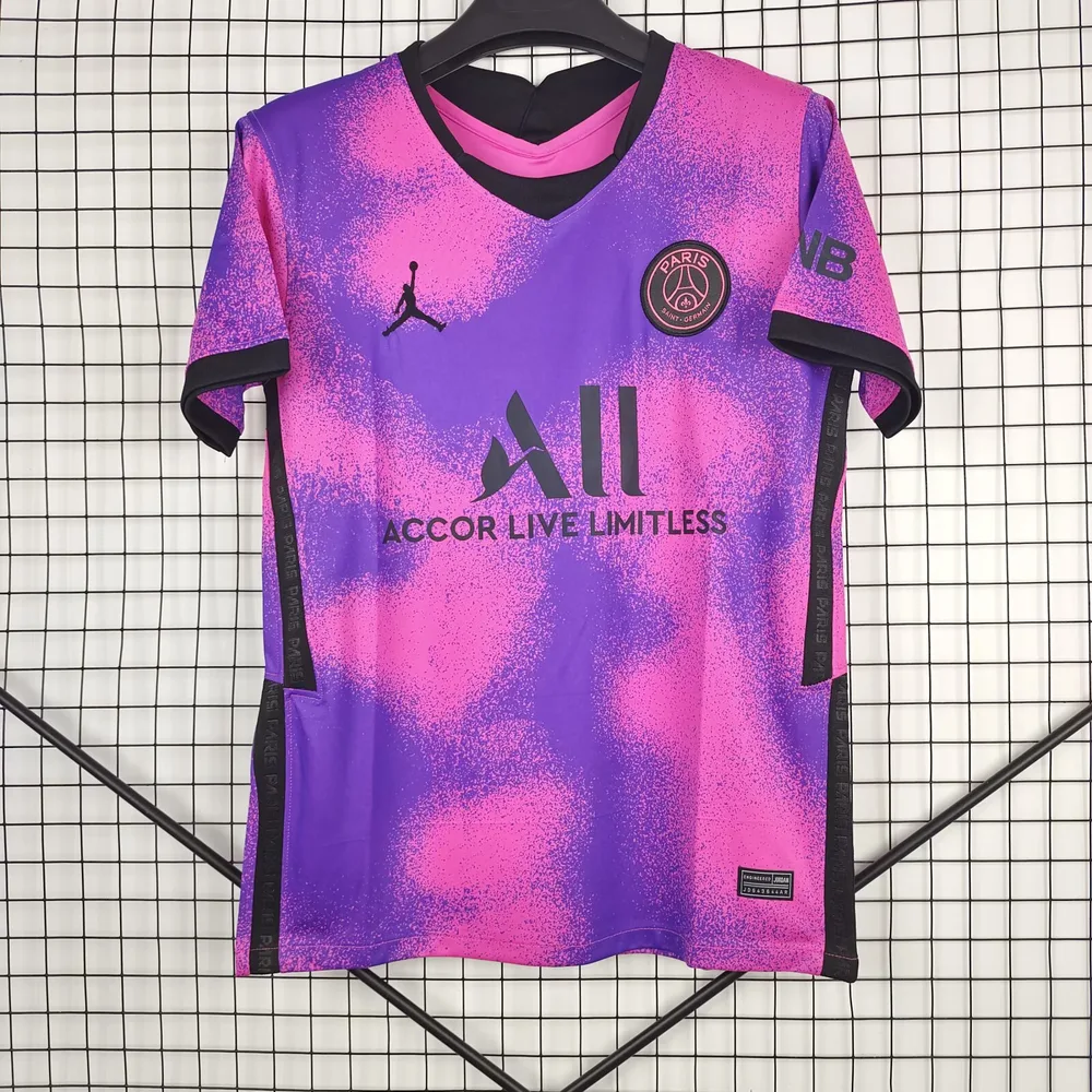 2020/2021 PSG Paris Saint-Germain Viertauswärts Fußballtrikot   — main view