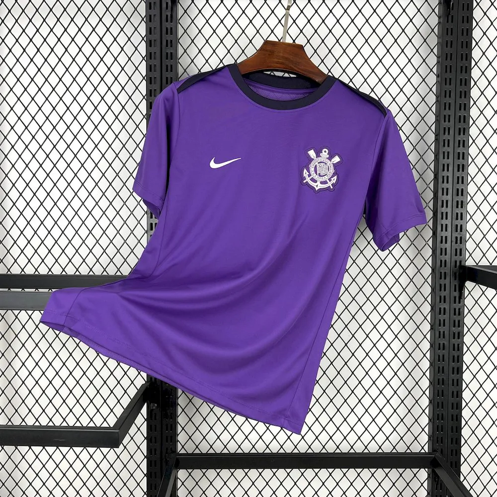 2025/2026 Corinthians Purple pre-match training Football Jersey  — main view