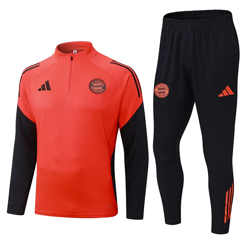 Ensemble Survêtement Mi-Tige Bayern Munich Orange 2025/2026  — main view