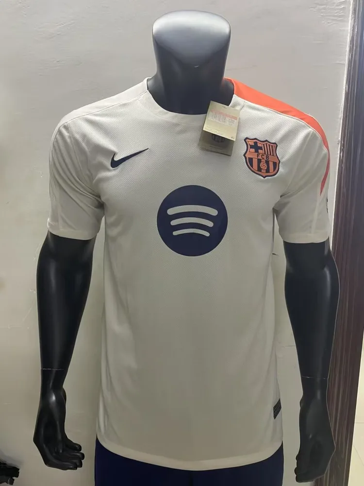 2025/2026 Barcelona Player Version Pre-Match Traning Football Jersey  — main view