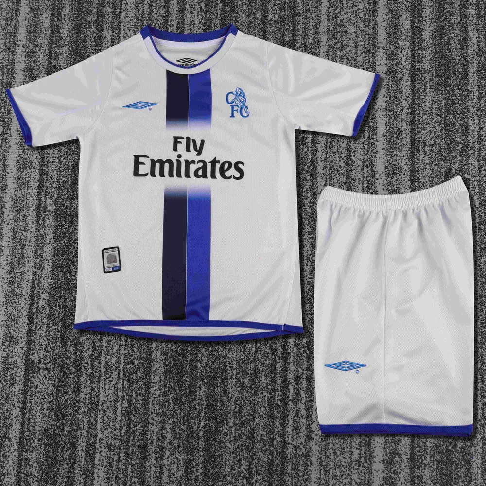 2003-2005 Retro Chelsea Away Football Jersey  Kids Size — main view