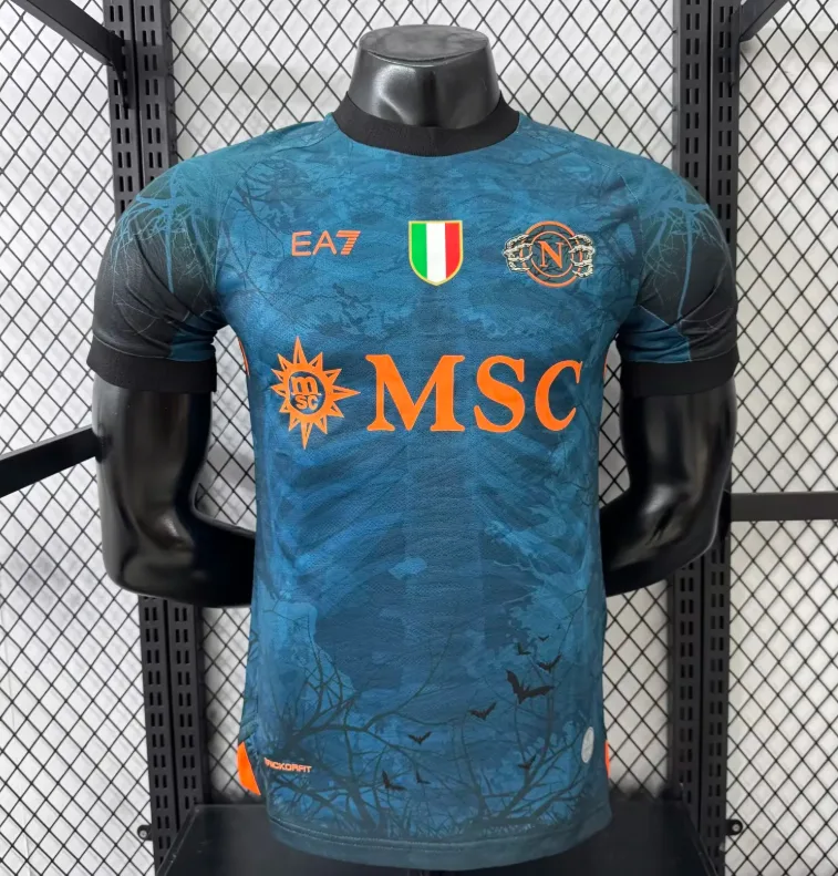 Maillot de Football Édition Spéciale Halloween Napoli Version Joueur 2025/2026  — main view