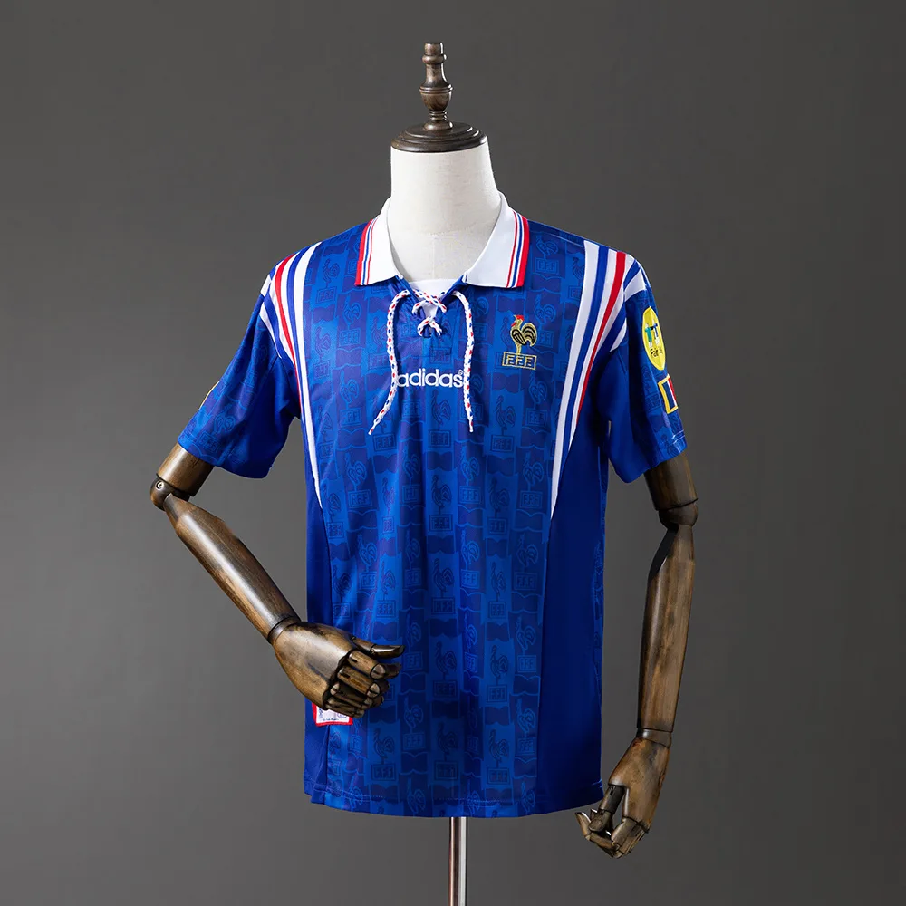 1996 Retro France Heimtrikot — main view