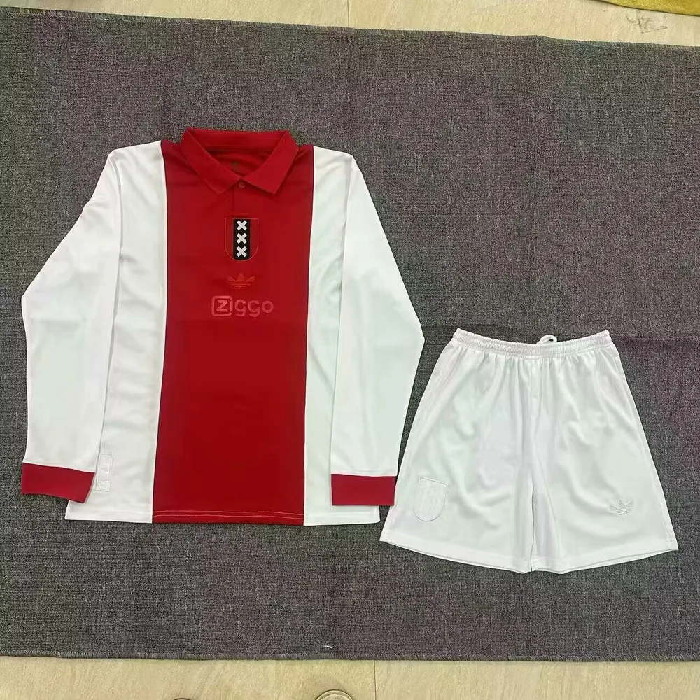 2025/2026 Langarm Ajax Gedenkedition Fußballtrikot  Kindergröße — main view