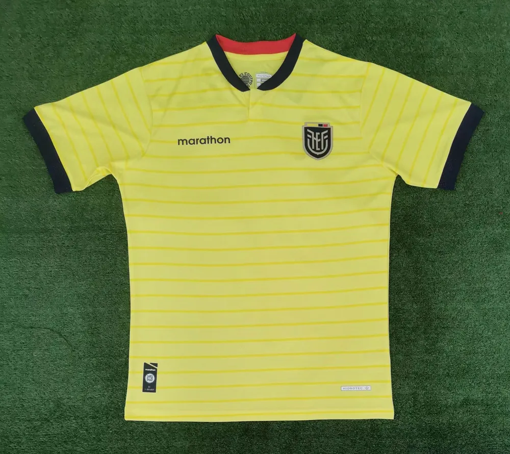 2023 Ecuador Nationalmannschaft Heimtrikot — main view