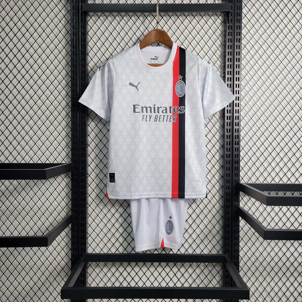 2023/2024 AC Milan Extérieur Maillot de Football  Taille Enfant — main view