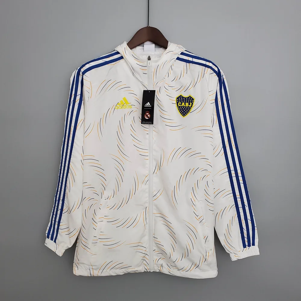 Windbreaker White Boca Juniors Jersey  — main view