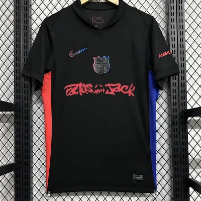 2024/2025 Barcelona x Travis Scott Collab Auswärts Fußballtrikot  — main view