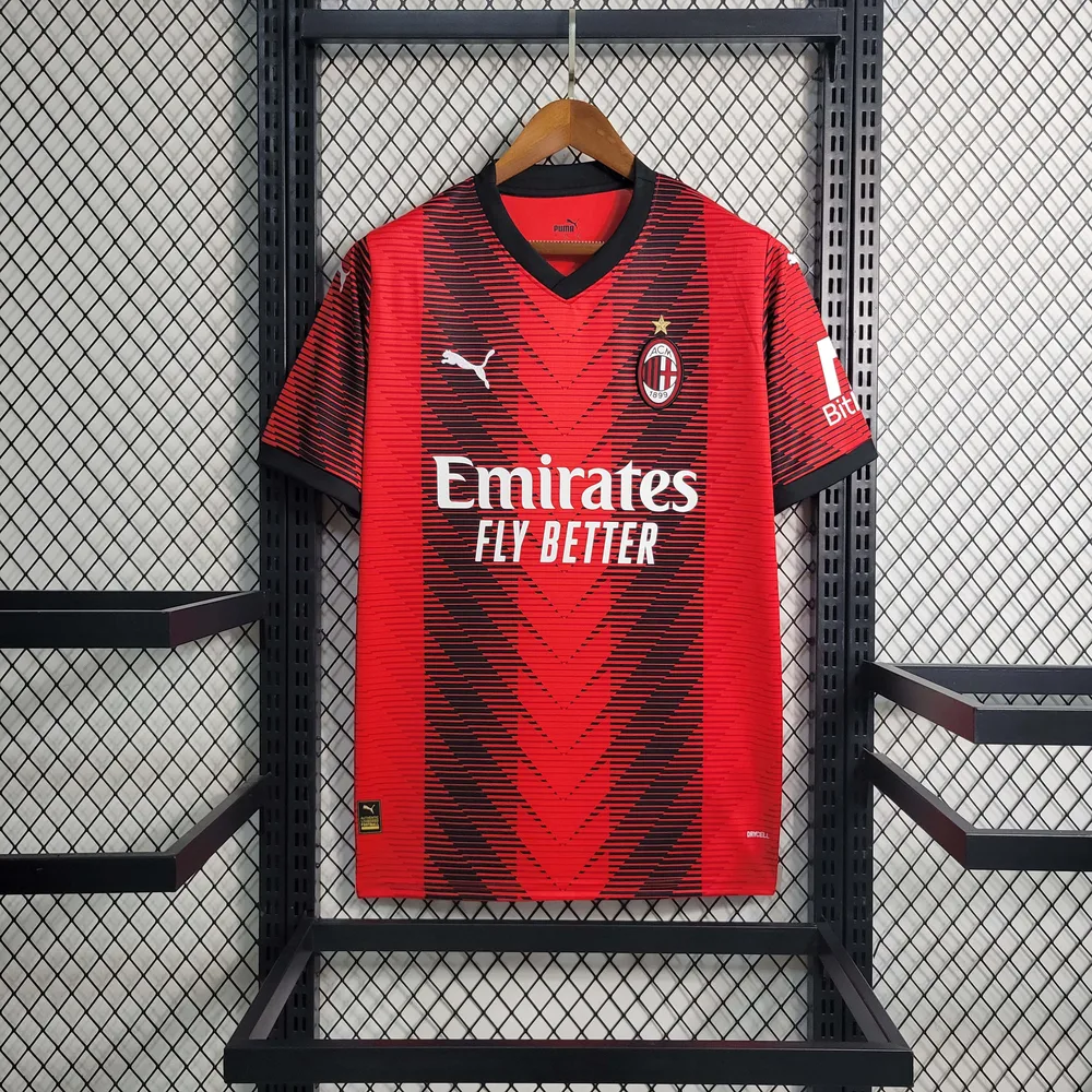 قميص كرة قدم AC Milan داخل الأرض 2023/2024 جودة تايلاندية — main view
