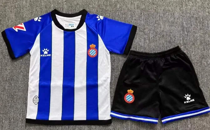 Maillot de football domicile RCD Espanyol 2026/2027 landaise  Taille enfant — main view