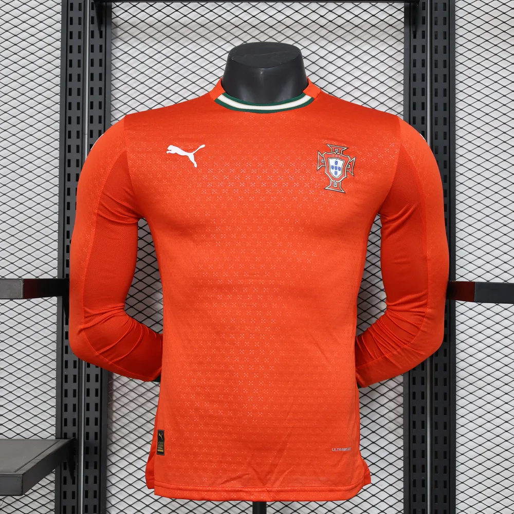 2025 Player Version Long Sleeve Portugal Home Football Shirt  — main view