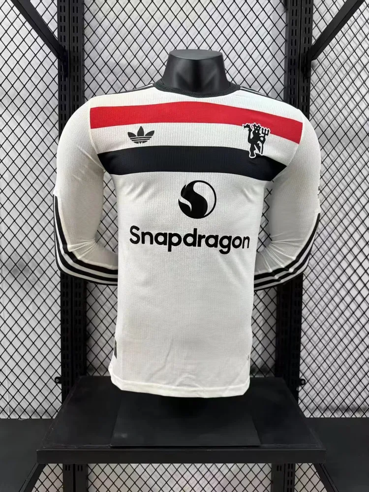 2024/2025 Player Version Manchester United Third Away Long Sleeve Football Shirt  — main view