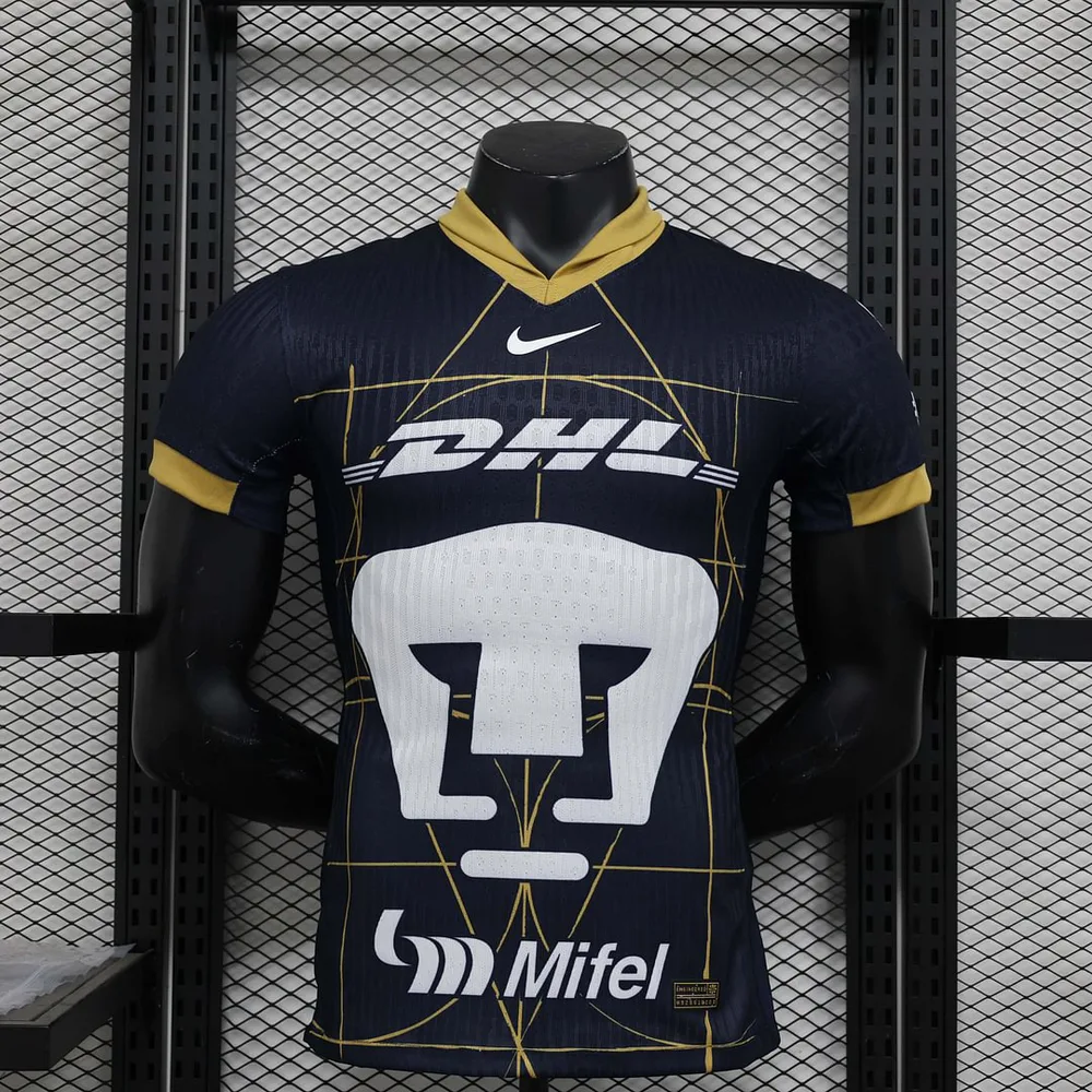 2024/2025 Versión Jugador Camiseta de Fútbol Visitante Pumas UNAM  — main view