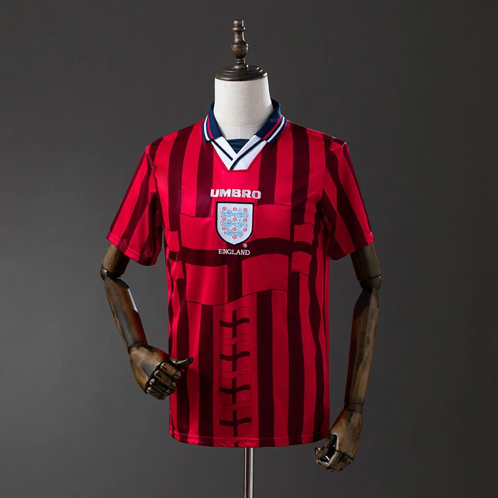 1998 Retro England Auswärtstrikot AAA Fan-Qualität — main view