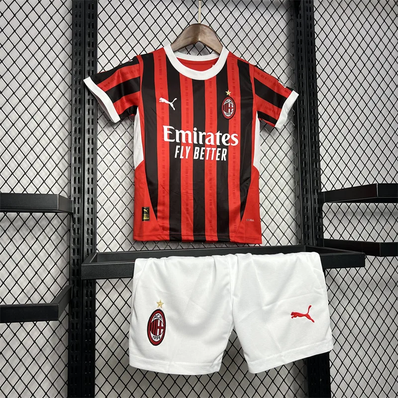 2024/2025 AC Milan Home Football Shirt  Kids Size — main view
