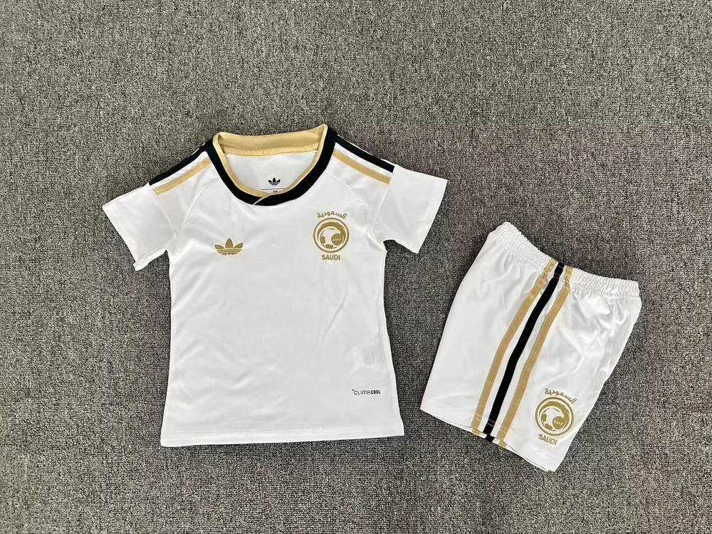 2026 Saudi Arabia National Team Away Football Jersey   Kids Size — main view