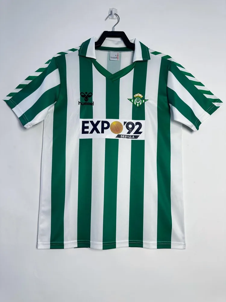 1988/1989 Retro Real Betis Home Football Shirt  — main view