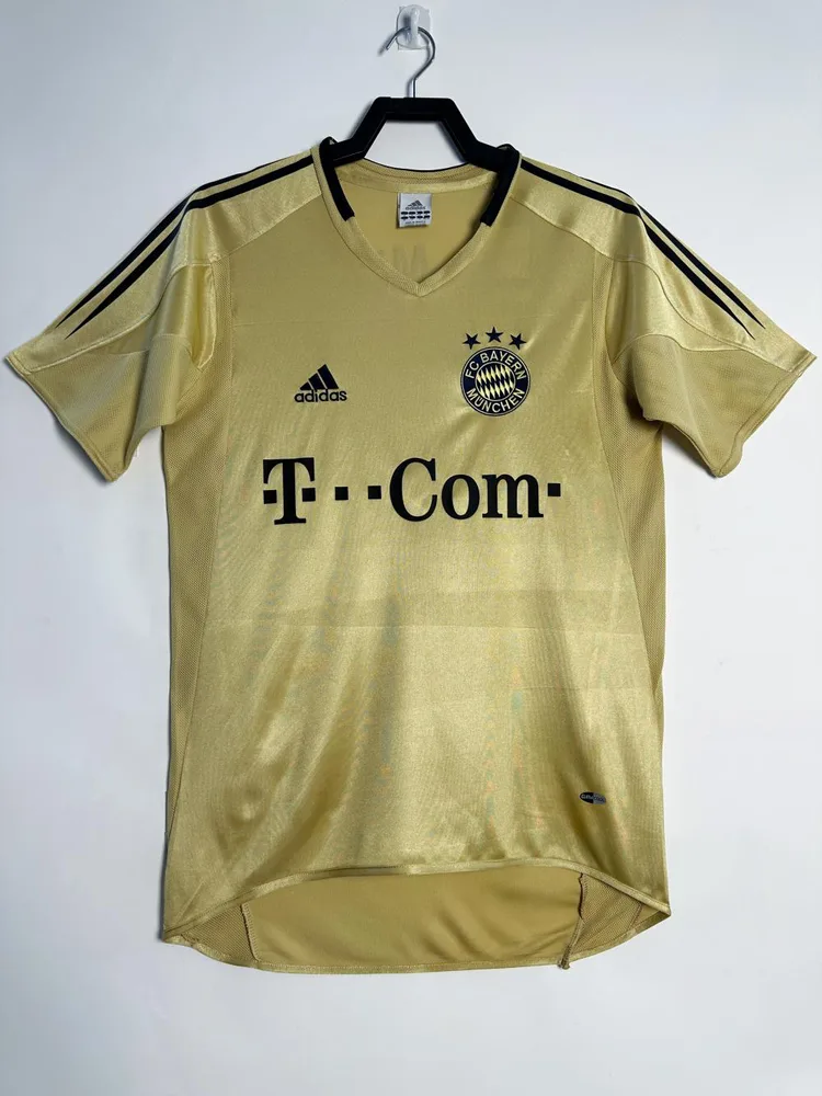 2003/2004 Retro Bayern München Auswärts Fußballtrikot  — main view