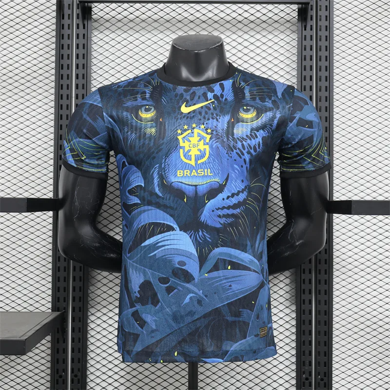 Camisa de Futebol Edição Especial Leopardo Versão Jogador 2024/2025 Brasil  — main view