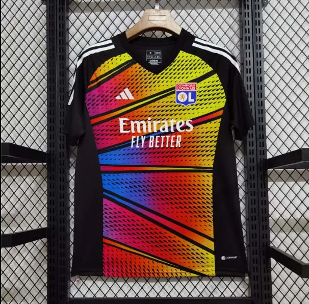 2023/2024 Lyonnais Training Wear Football Shirt — main view