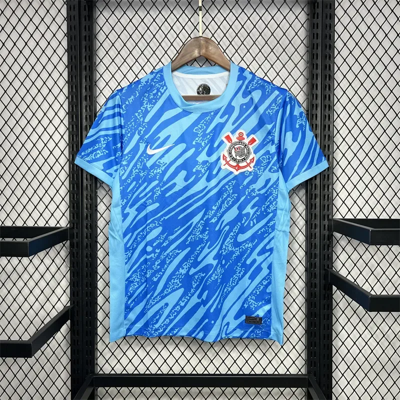 2024/2025 Corinthians Goalkeeper Blue Jersey  — main view