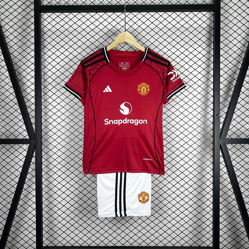 Camisa Manchester United Casa 2025/2026 - Tamanho Infantil — main view