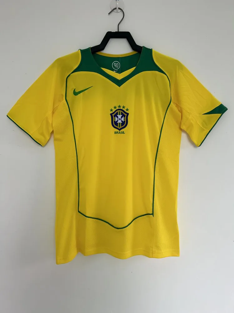 Camisa de Futebol Casa Brasil Retrô 2004  — main view
