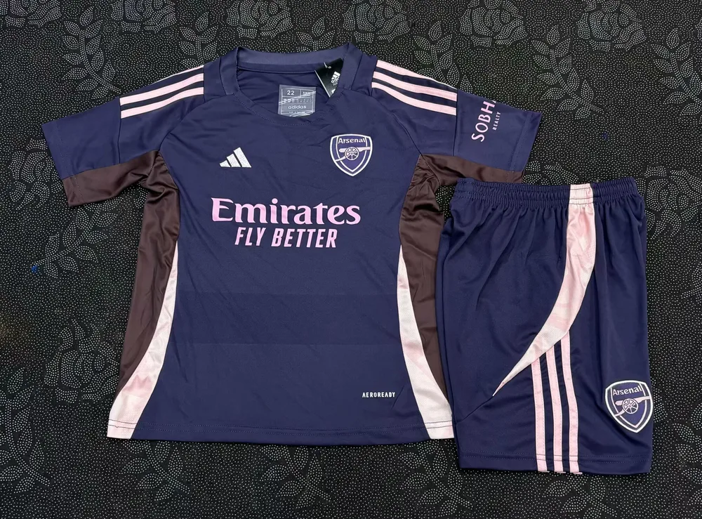 Camisa de Futebol Arsenal Roupa de Treino 2025/2026  Tamanho Infantil — main view