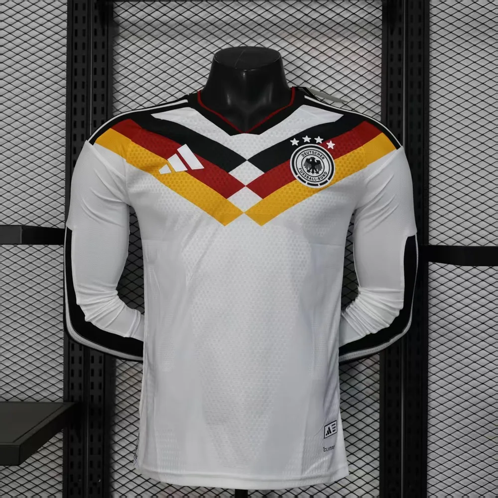 قميص كرة القدم Germany المنزلي بأكمام طويلة نسخة اللاعب 2026 جودة تايلاندية — main view