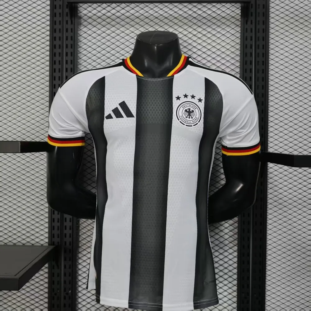 2026 Player Version Germany Black and White Special Edition Football Jersey — main view
