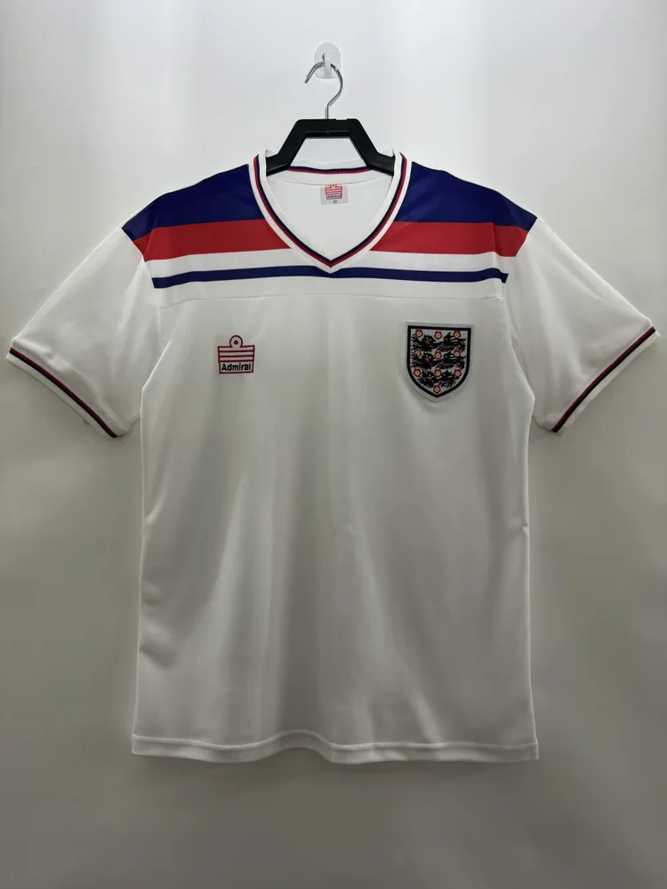 1982 Retro Inglaterra Local Camiseta de Fútbol  — main view