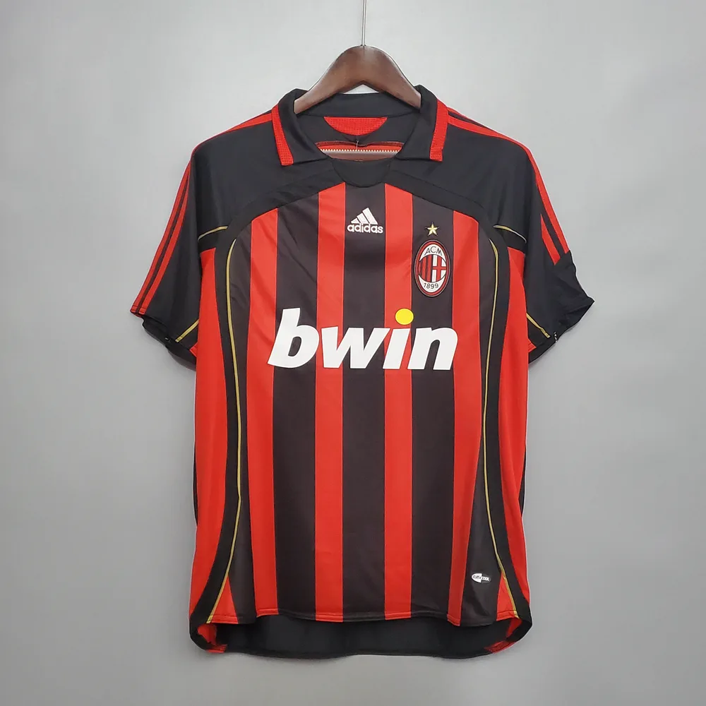 2006/2007 Retro AC Milan Heim-Fußballtrikot  — main view