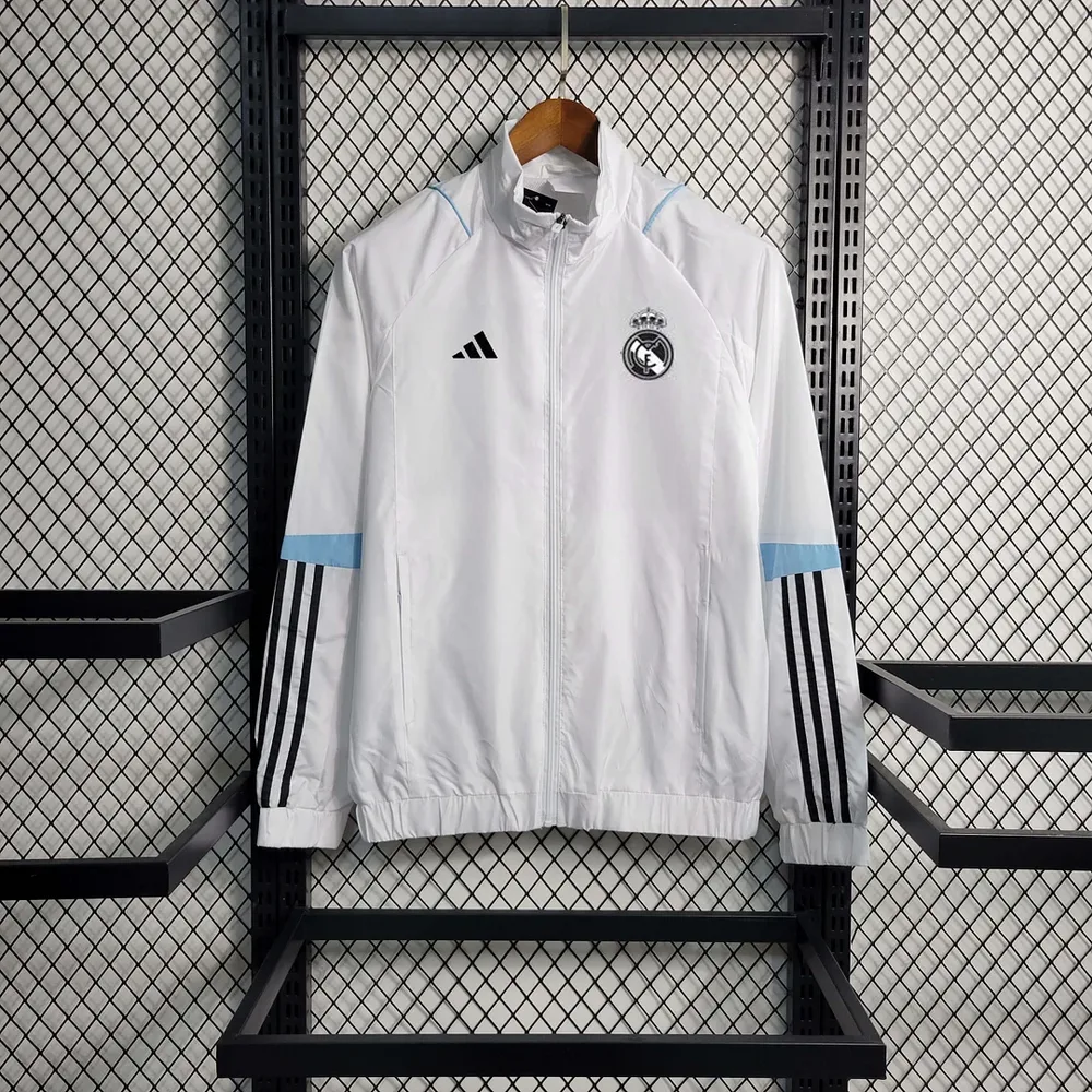 Camisa Corta-Vento Real Madrid Branca 2023 — main view