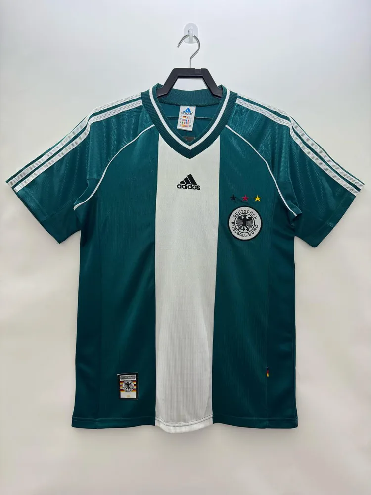 1998 Retro Soccer Jersey Germany Away — main view