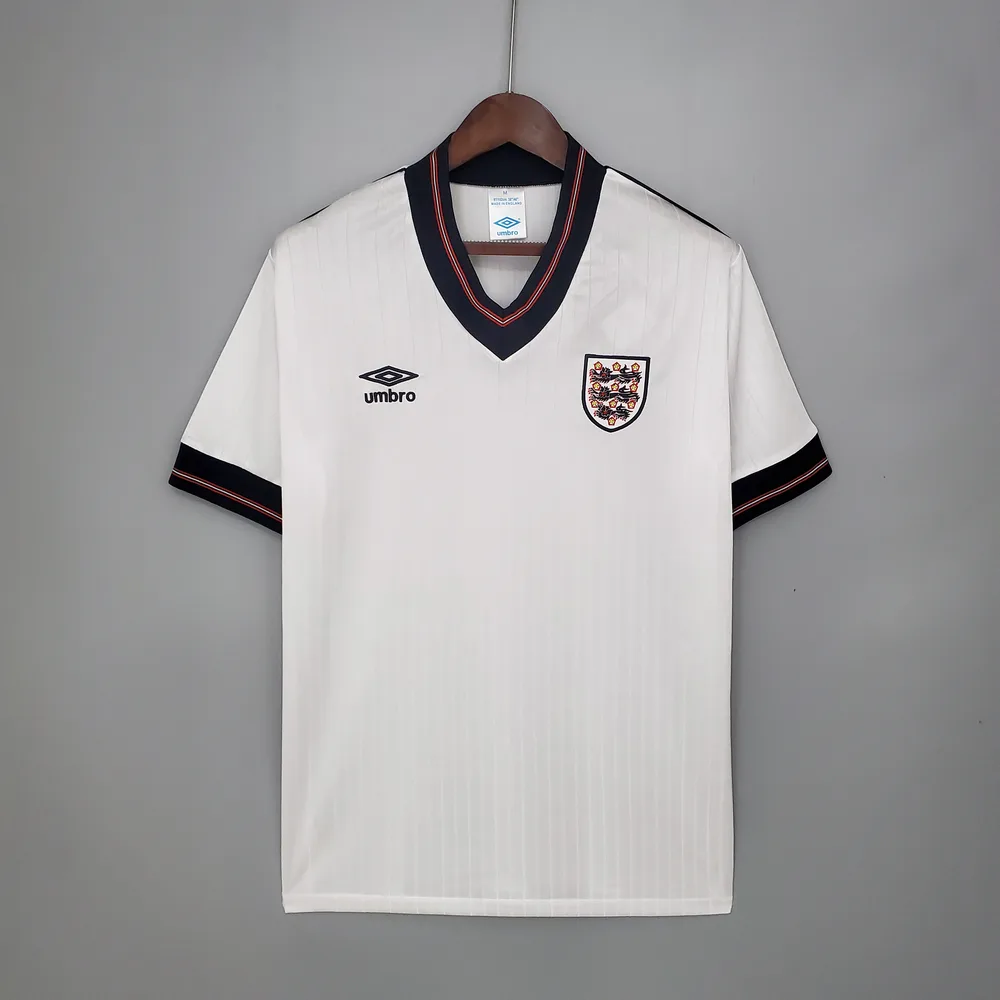 Camiseta Local Retro 1984/1987 Inglaterra AAA calidad fan — main view