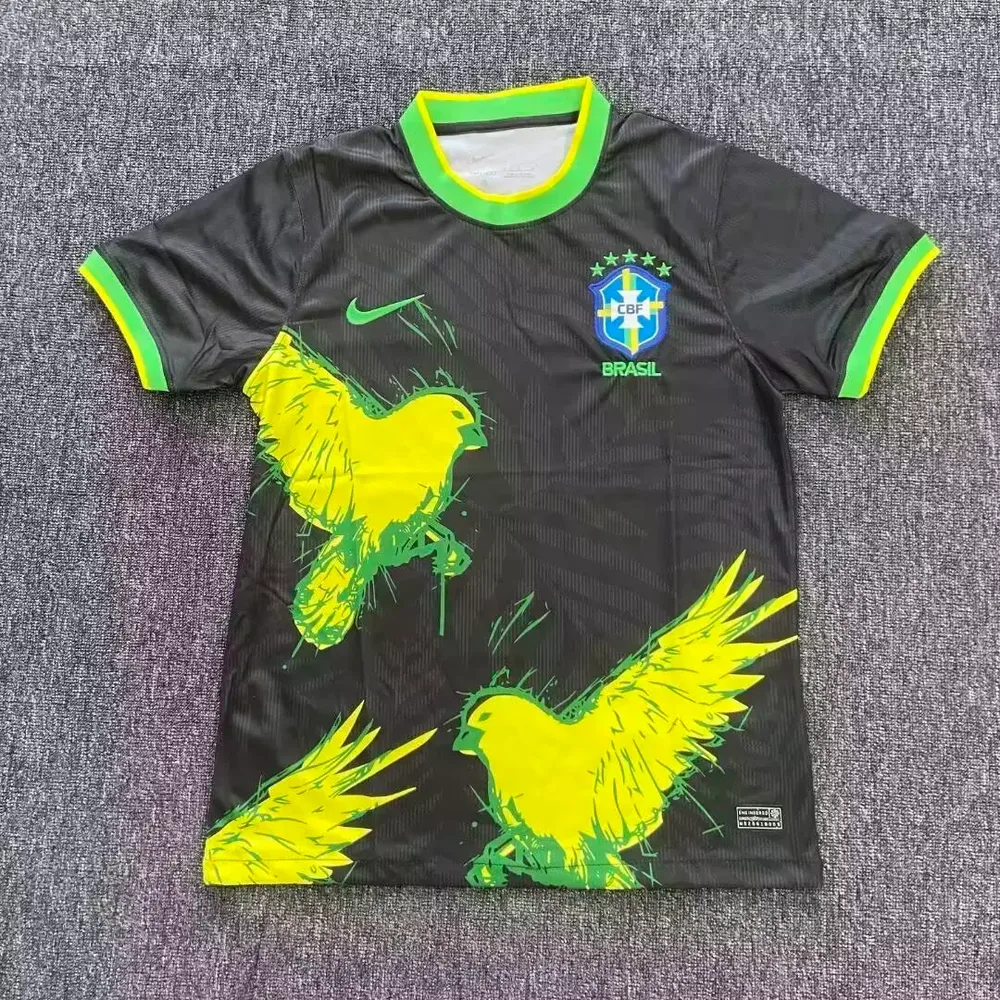 Maillot Brésil Birdie Noir 2025/2026  — main view