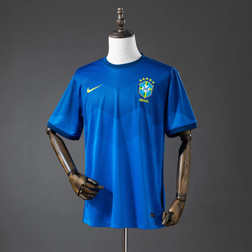2020 Retro Brazil Away Football Shirt  — main view