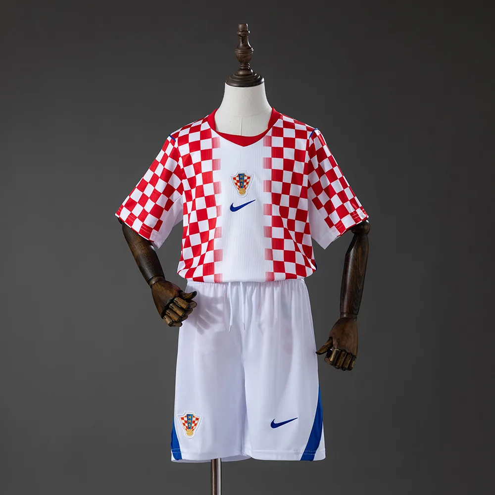 2026 Croatia National Team Home Football Shirt  Kids Size — main view