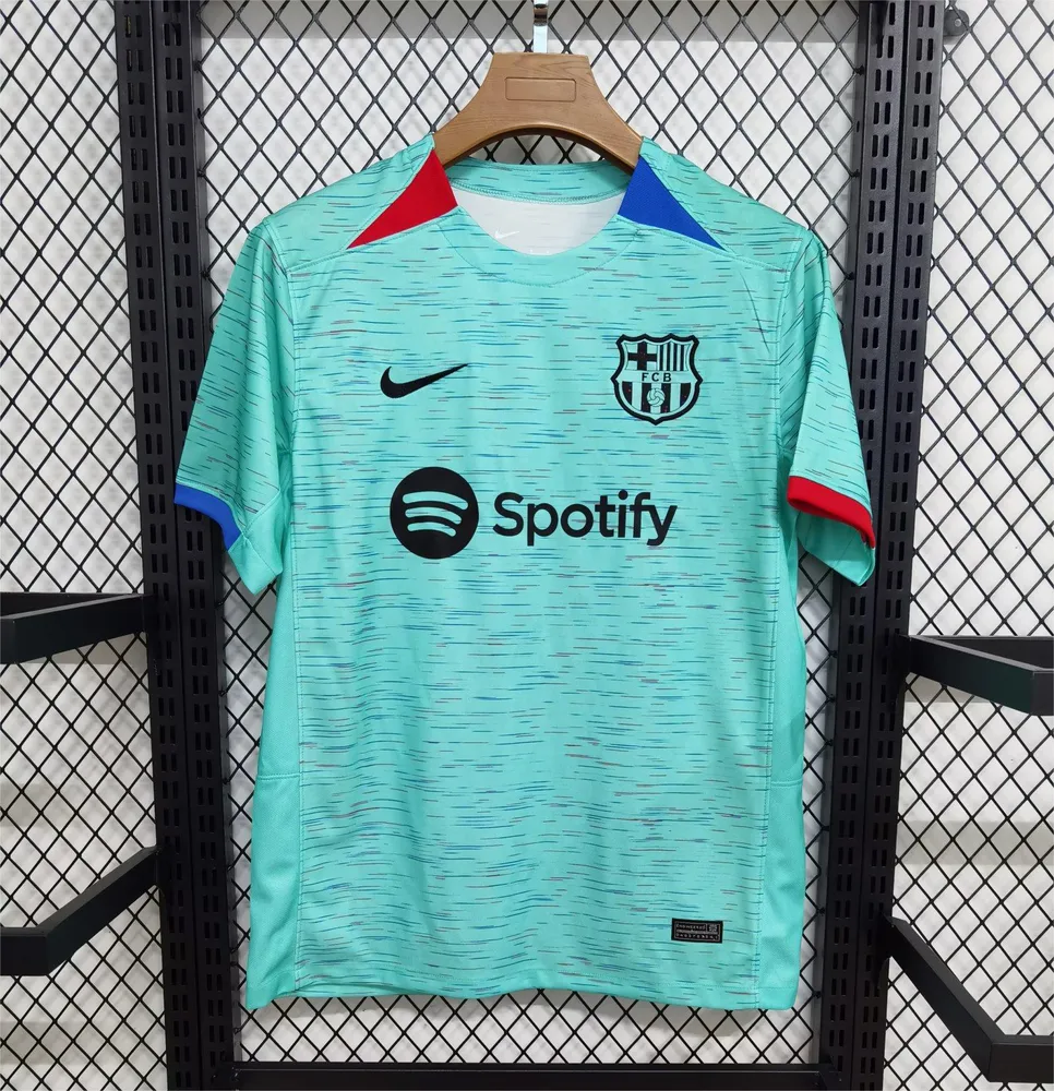 Maillot de football extérieur troisième 2023/2024 Barcelone  — main view