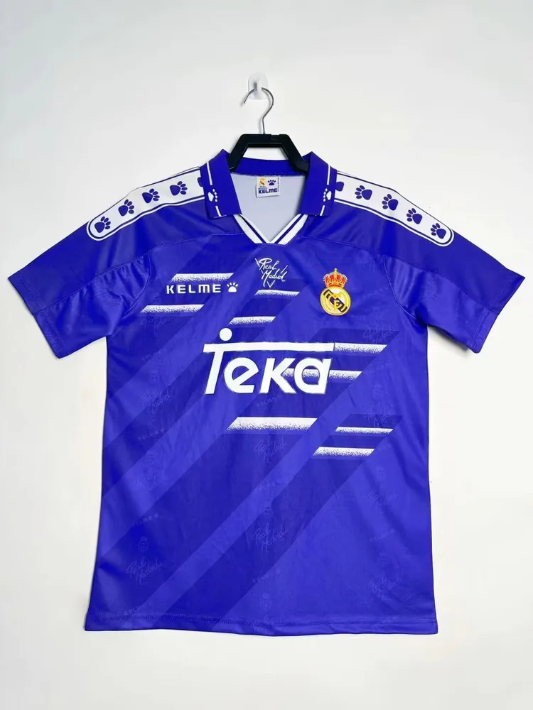 1994/1996 Retro Real Madrid Away Soccer Jersey  — main view
