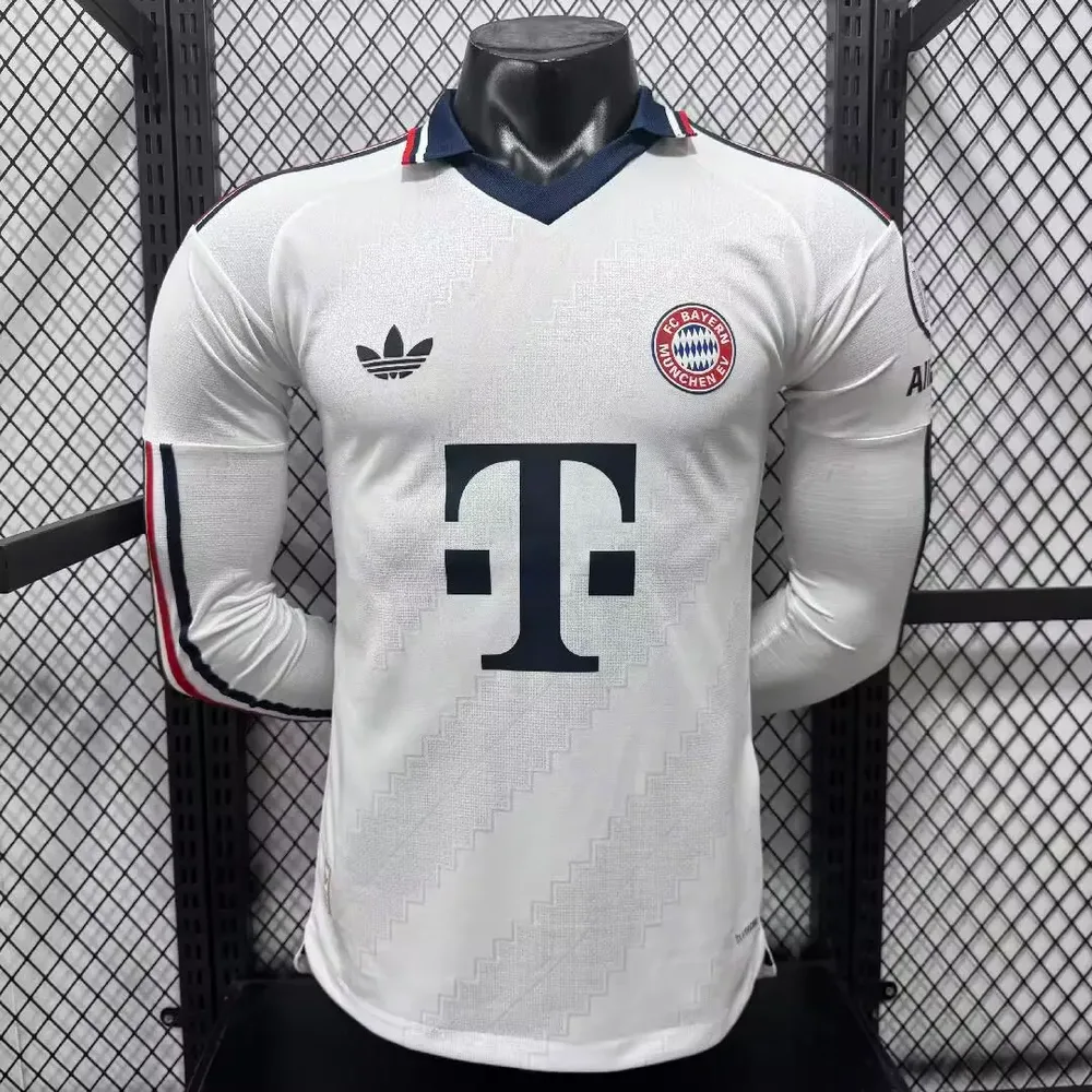 2026/2027 Langarm Spielerversion Bayern München Auswärts Fußballtrikot   — main view
