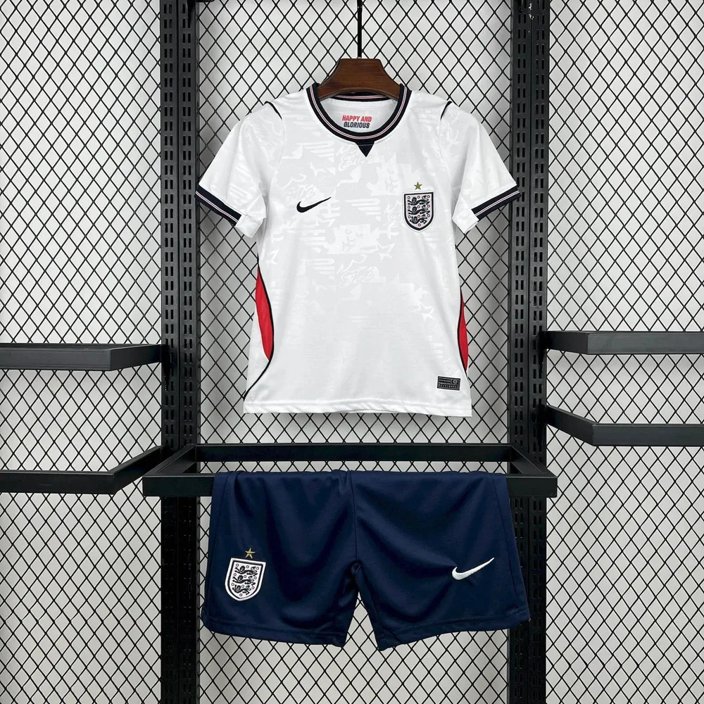 2026 England Heimtrikot AAA Fan-Qualität Kindergröße — main view