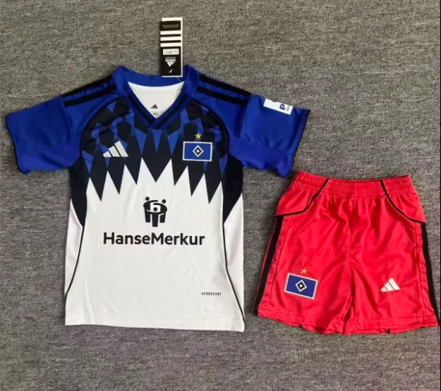 2025/2026 Hamburger SV Home Football Jersey fan-grade Kids Size — main view