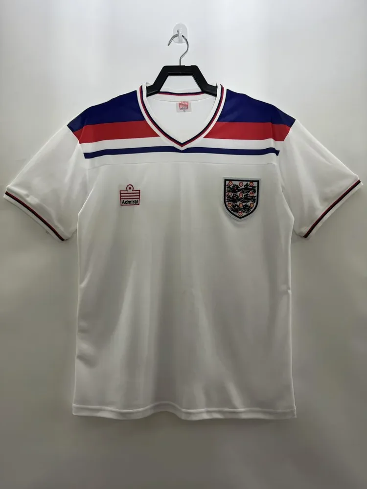 Maillot de football domicile rétro Angleterre 1982 — main view