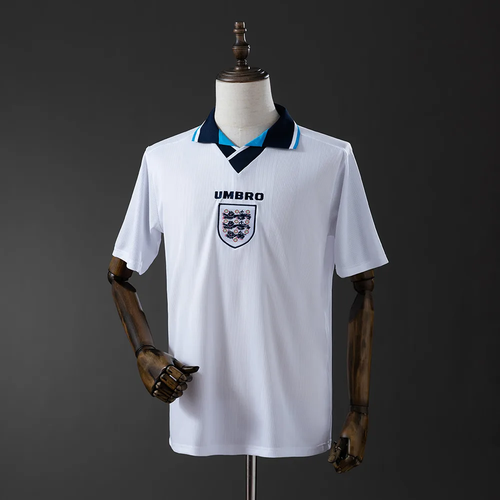 Camisa Retrô 1996 England Home de Futebol AAA qualidade de fã — main view