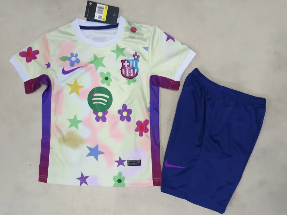 2025/2026 Barcelona Special Edition 02 Football Jersey  Kids Size — main view