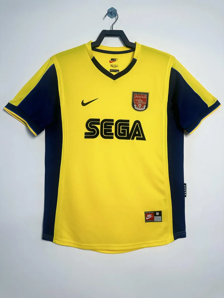 Camiseta de Fútbol Retro Visitante Arsenal 2000-2001  — main view